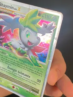 CARTE POKEMON SHAYMIN NIV.X DP39 FR ULTRA RARE DP PROMO - POOR - Image 3