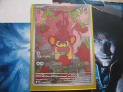 Pokemon Karte Grillmak 099/086 Weisse Flammen Full Art Pokemon Deutsch Near Mint - Image 1