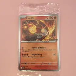 Pokemon TCG Ho-Oh EB Games Stamped Promo 010/086 SEALED - Image 1