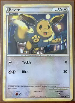Pokemon Eevee 56/95 2011, Call of Legends (Near Mint) - Image 1