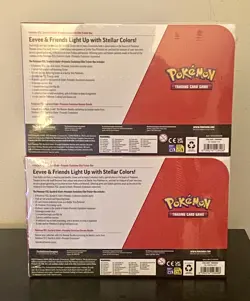 2x Pokemon TCG Prismatic Evolutions ETB with Booster Bundle Costco 2-Pack Sealed - Image 2