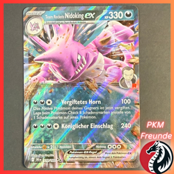 Nidoking EX 119/182 DRI 🟢NM 🇩🇪Deutsch Pokemon Ewige Rivalen - Image 1