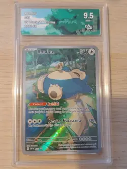 Carte Pokemon Ronflex (SVP 051) Promo FR 151 Collectaura 9.5 - Image 2
