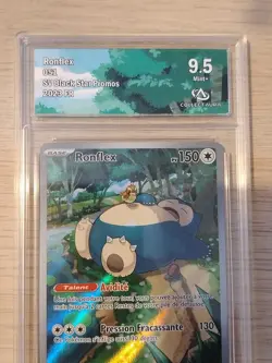 Carte Pokemon Ronflex (SVP 051) Promo FR 151 Collectaura 9.5 - Image 3