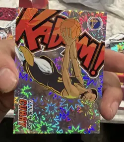 Panini Revolution 2024-25 Stephen Curry Warriors Kaboom! Horizontal #13 - Image 2