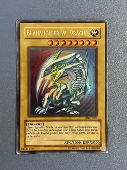 Yu-Gi-Oh! Blauaugiger W. Drache SDK-G001 Ultra Rare Blue-Eyes White Dragon - Image 1