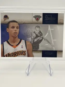 2009-10 Panini Studio Stephen Curry Rookie PSA 10 - Image 4