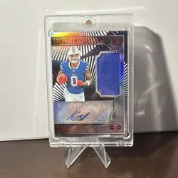 Keon Coleman RC 2024 Panini Illusions First Impressions Bronze Auto #111 - Image 1