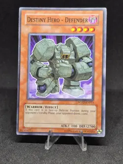 Yu-Gi-Oh! Destiny Hero - Defender POTD-EN013 Power of the Duelist Common NM - Image 1
