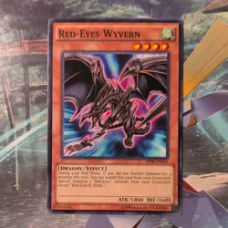 1x YuGiOh Red-Eyes Wyvern - AP08-EN019 - Common - Unlimited Edition LP - Image 1