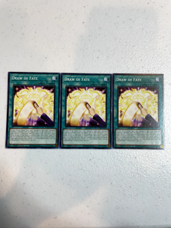 yugioh draw of fate common 3x egs1-en018 playset EGS1 - Image 1
