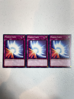 yugioh mirror force common 3x egs1-en034 playset EGS1 - Image 1