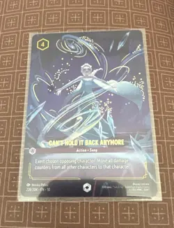 Disney Lorcana Can't Hold It Back Anymore Elsa 228/204 Enchanted Whispers - Image 1