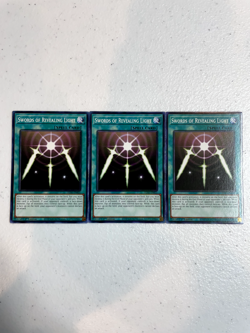 yugioh swords of revealing light common 3x egs1-en021 playset EGS1 - Image 1