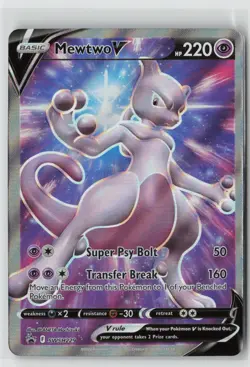 Mewtwo V Holo Promo SWSH: Sword & Shield Promo Cards SWSH229 NM - Image 1