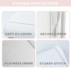 Mauchuu White Trading Card Binder 4 Pocket, Cute 4 Pocket (160 Cards), 739351681087 - Image 3