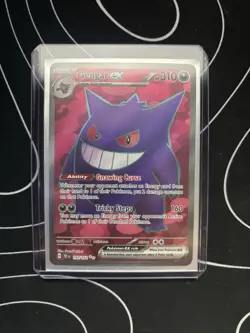 Pokemon TCG Gengar EX Temporal Forces Ultra Rare Card 193/162 Near Mint - Image 1