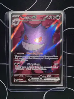 Pokemon TCG Gengar EX Temporal Forces Ultra Rare Card 193/162 Near Mint - Image 3