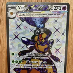 Pokemon Card Vespiquen ex 212/197 Ultra Rare Obsidian Flames Pk Fresh Near Mint - Image 4