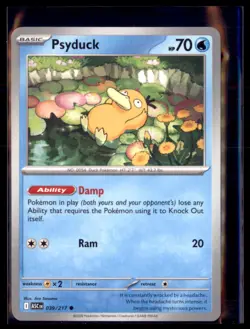Pokemon Psyduck 039/217 ME: Ascended Heroes ASC 4 card lot - Image 1
