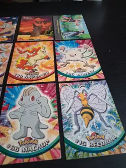 Pokemon TOPPS Card (Lot Of 12) Vintage TV Edition Collection - Image 3