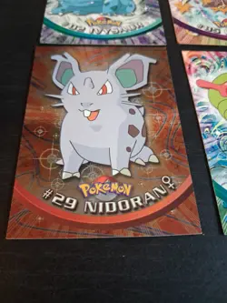 Pokemon TOPPS Card (Lot Of 12) Vintage TV Edition Collection - Image 4