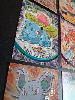 Pokemon TOPPS Card (Lot Of 12) Vintage TV Edition Collection - Image 5