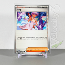 Pokemon TCG Trainer Card - Tulip 181/182 Uncommon | 2023 Paradox Rift | NM/Mint - Image 1
