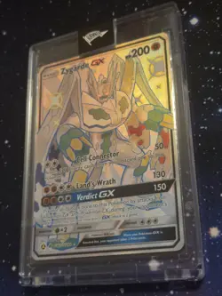 Pokemon Zygarde GX TCG Full Art Ultra Rare Holo Card SV65/SV94 Hidden Fates - Image 2