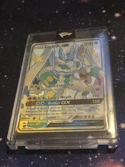 Pokemon Zygarde GX TCG Full Art Ultra Rare Holo Card SV65/SV94 Hidden Fates - Image 3