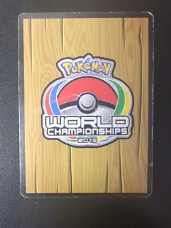 Rayquaza EX 85/124 2013 World Championship Card Damaged - Image 2