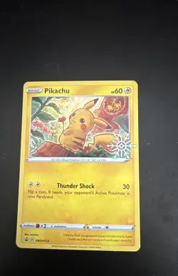 Pikachu - (Holiday Calendar) SWSH153 SWSH: Sword & Shield Promo Cards Holo NM/LP - Image 1