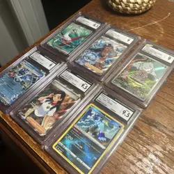 CGC 8.5 - 9.5 Pokemon TCG Lot 6 Total Cards NM/MINT/MINT+ - Image 1