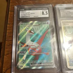 CGC 8.5 - 9.5 Pokemon TCG Lot 6 Total Cards NM/MINT/MINT+ - Image 3