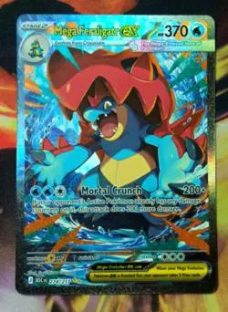 Mega Feraligatr ex 274/217 NM Ascended Heroes 2026 SIR Pokemon Card - Image 1