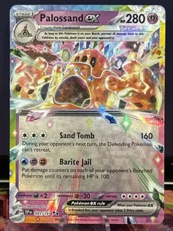 Palossand ex 091/191 Double Rare Surging Sparks Pokemon Card Holo NM/M - Image 1