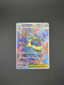 Pokemon Cards Mega Lucario EX 160/132 Mega Evolution UR - Image 1