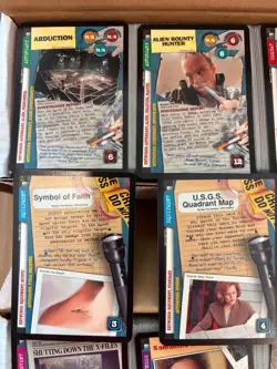 🔥X-Files CCG - Truth Edition Set Lot-~1,750 Cards - Fox Mulder & Dana Scully🔥 - Image 2