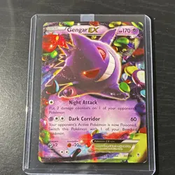 Pokemon Gengar EX 34/119 Ultra Rare Holo 170 HP XY Phantom Forces TCG Card - Image 1
