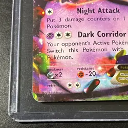 Pokemon Gengar EX 34/119 Ultra Rare Holo 170 HP XY Phantom Forces TCG Card - Image 5
