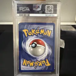 Pokemon Card Item Finder 74/102 Shadowless Rare Base Set PSA 8 - Image 2