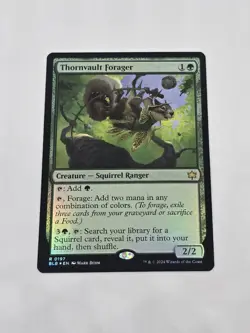 Thornvault Forager Bloomburrow MTG Foil Magic The Gathering Card LP #197 - Image 1