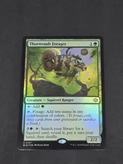 Thornvault Forager Bloomburrow MTG Foil Magic The Gathering Card LP #197 - Image 3