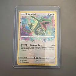 Pokemon TCG Rayquaza Vivid Voltage Holo Card 138/185 Rare, Near Mint Condition - Image 1