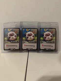 Anime Expo 2026 Palworld Lamball Promo Card Game Exclusive Set of 3 - Image 1