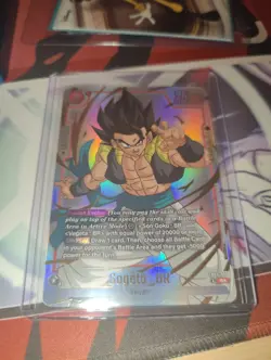 Gogeta BR FB09-006 Limited Pack Dragon Ball Fusion World Card English - Image 1