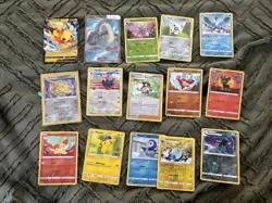 Pokemon 200+ Pokemon TCG Trading Cards Collection *read* 636996769661 - Image 1
