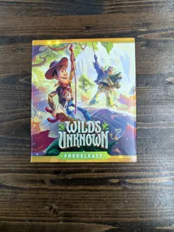 Disney Lorcana TCG Wilds Unknown Pre Release Box Kit - New, Factory Sealed - Image 1