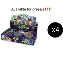 Disney Lorcana TCG: Attack of the Vine! Booster Case Sealed Presale Ships 7/30 - Image 1