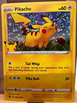 Pikachu - (General Mills) Promo Miscellaneous Cards & Products SWSH039 LP - Image 1